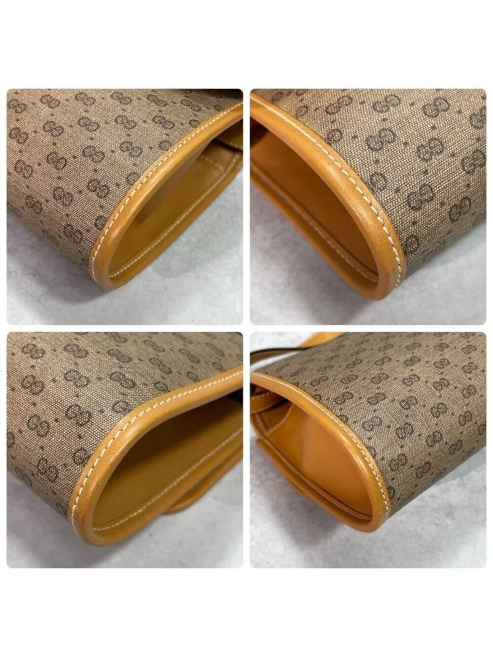 Gucci gg leather